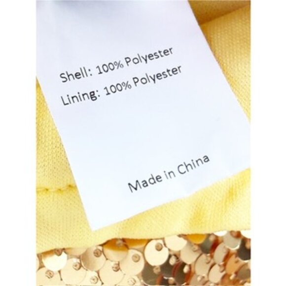 Allegra K Women's Glitter Side Slit High Waist Party Midi Sequin Skirt NEW L - Picture 7 of 9